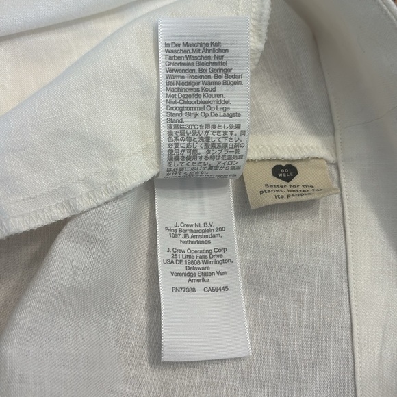 Madewell White A-Line Sleeveless Mini Dress - Picture 10 of 10